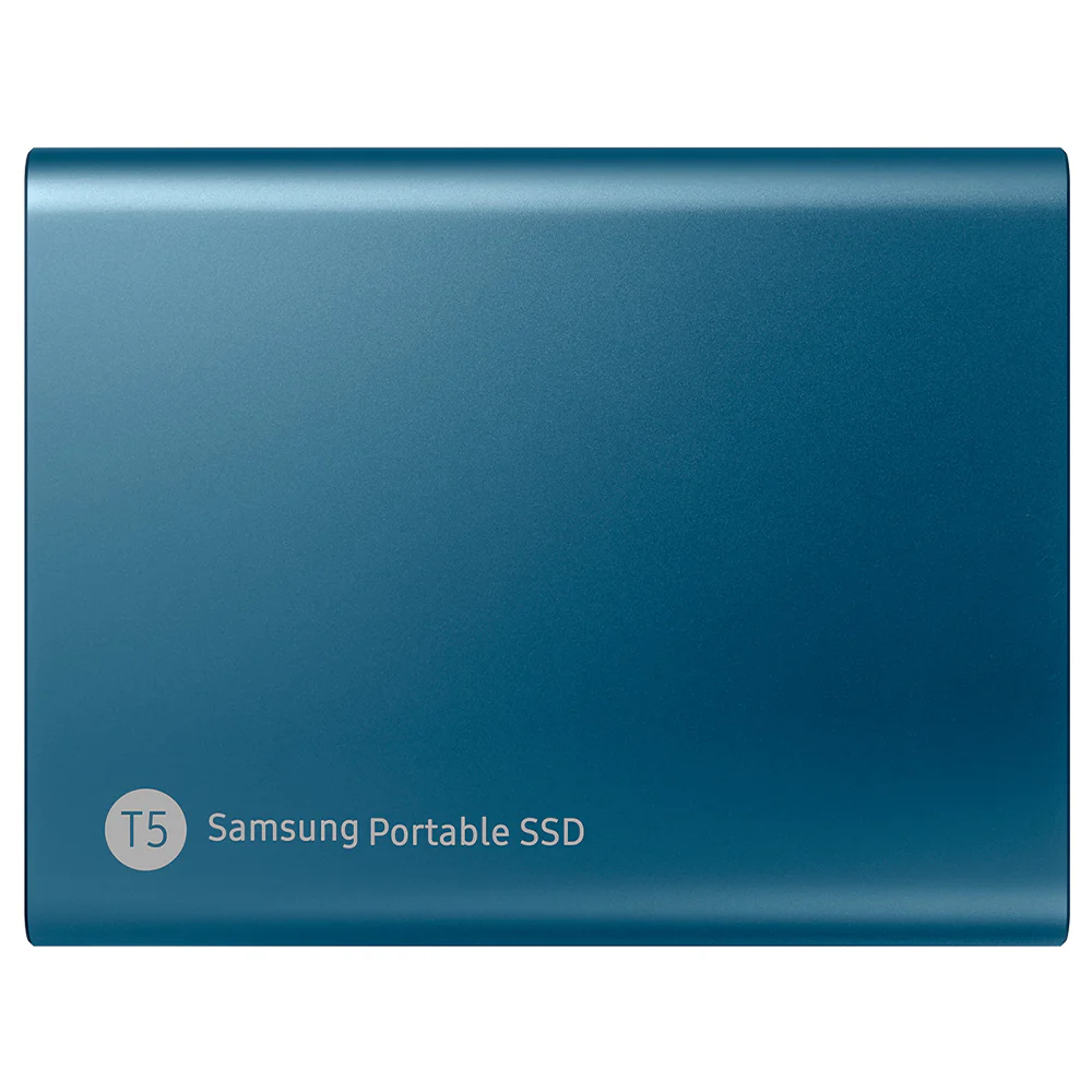 Samsung T5 500GB Portable External SSD Drive - Blue (Open Box) - Image 5