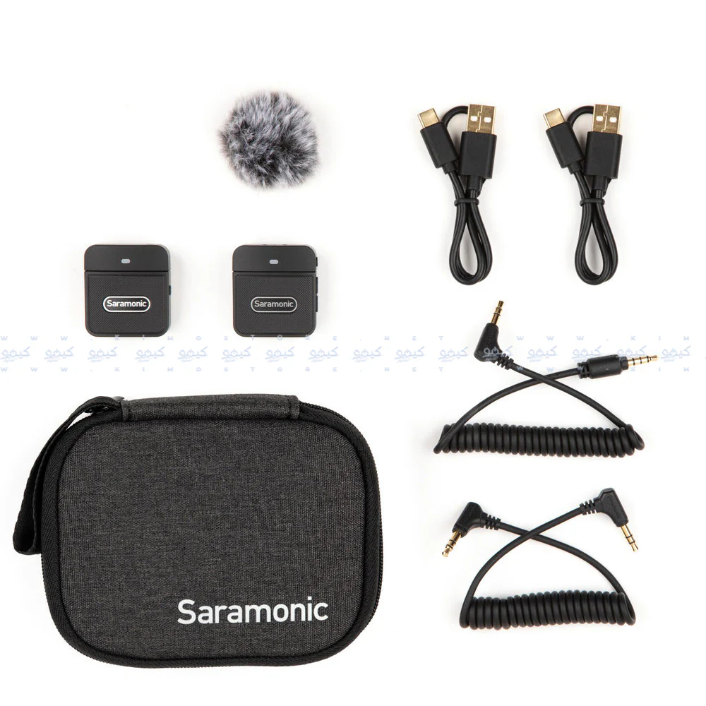 Saramonic Blink100 B1 Dual Channel Wireless Microphone System - Image 6