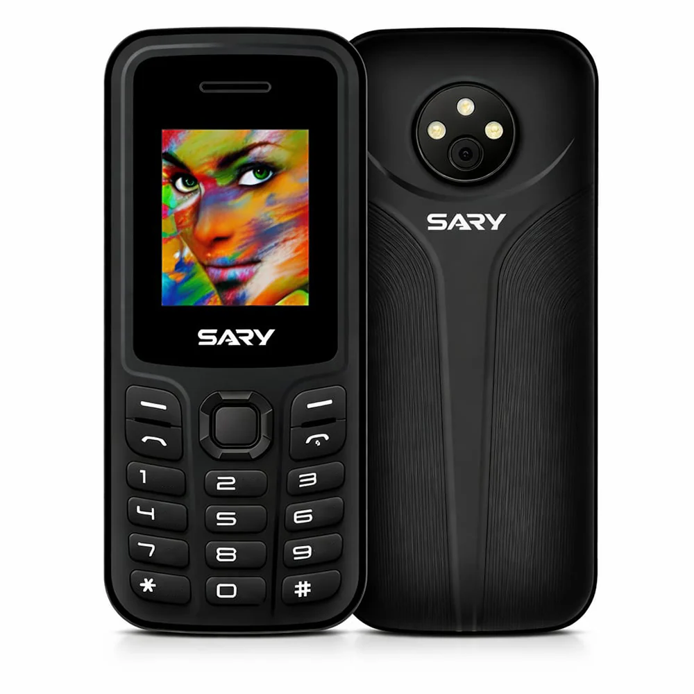 Sary S101 Dual SIM (32GB / FM) - Black