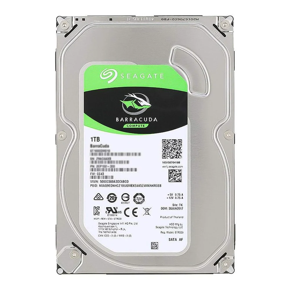 Seagate Barracuda 1TB 3.5 inch Internal PC Hard Drive (Refurb) (5 Months Warranty)