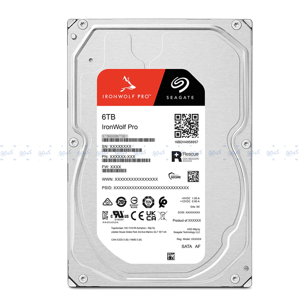 Seagate Ironwolf PRO NAS 6TB 3.5 Inch Server Internal Hard Drive - Image 4