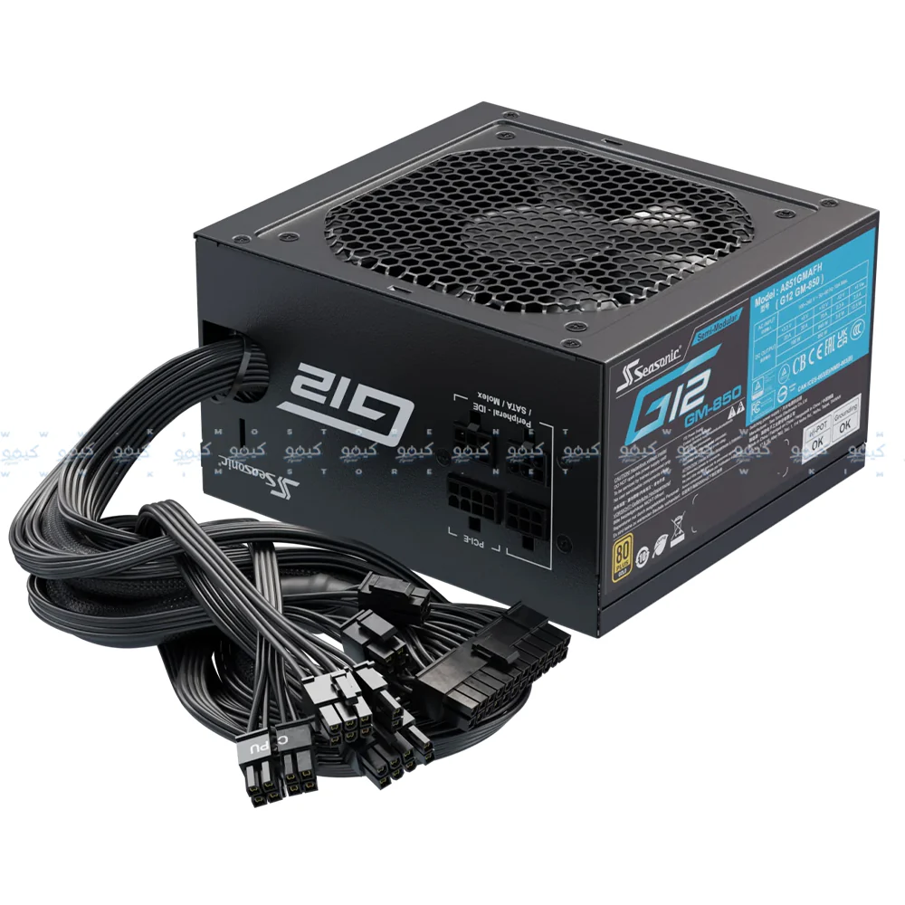 Seasonic G12 GM-850 850W 80 PLUS Gold Certified Power Supply - Image 5