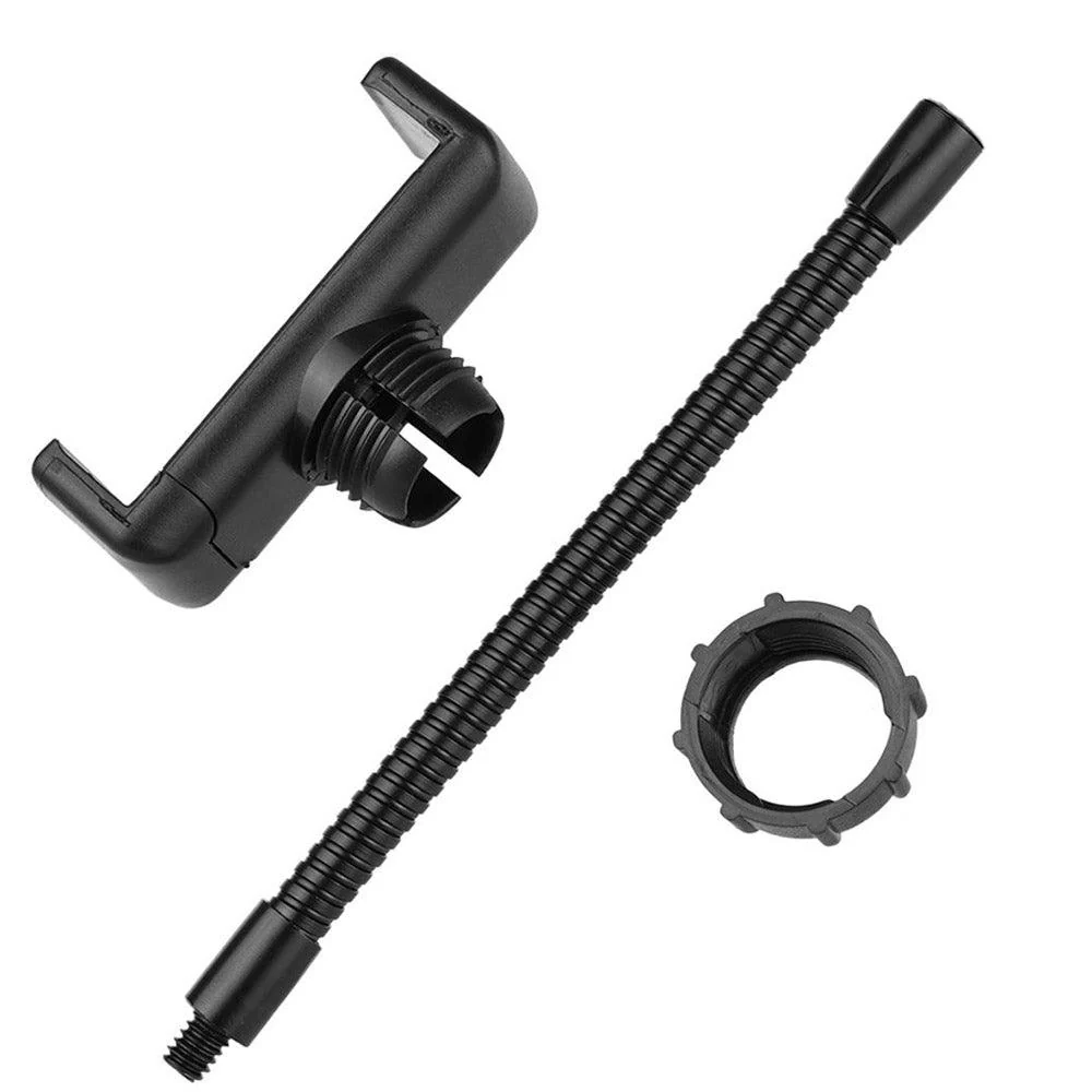 Selfie Stick & Tripod Mount Plastic Phone Clamp With Flexible Arm - Image 5