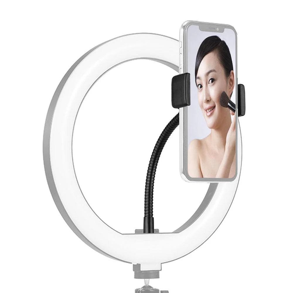 Selfie Stick & Tripod Mount Plastic Phone Clamp With Flexible Arm - Image 6