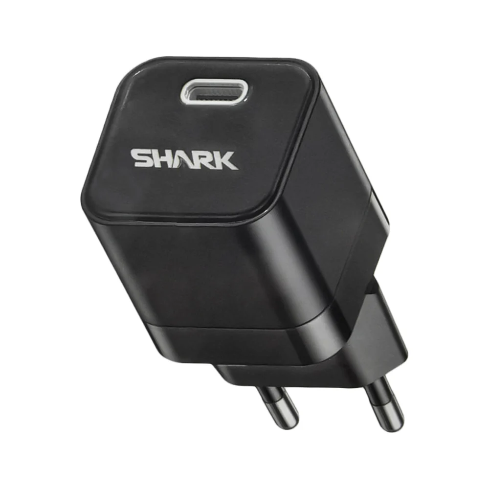 Shark SH-203 Mini Wall Charger PD Type-C 25W Fast Charging - Image 3