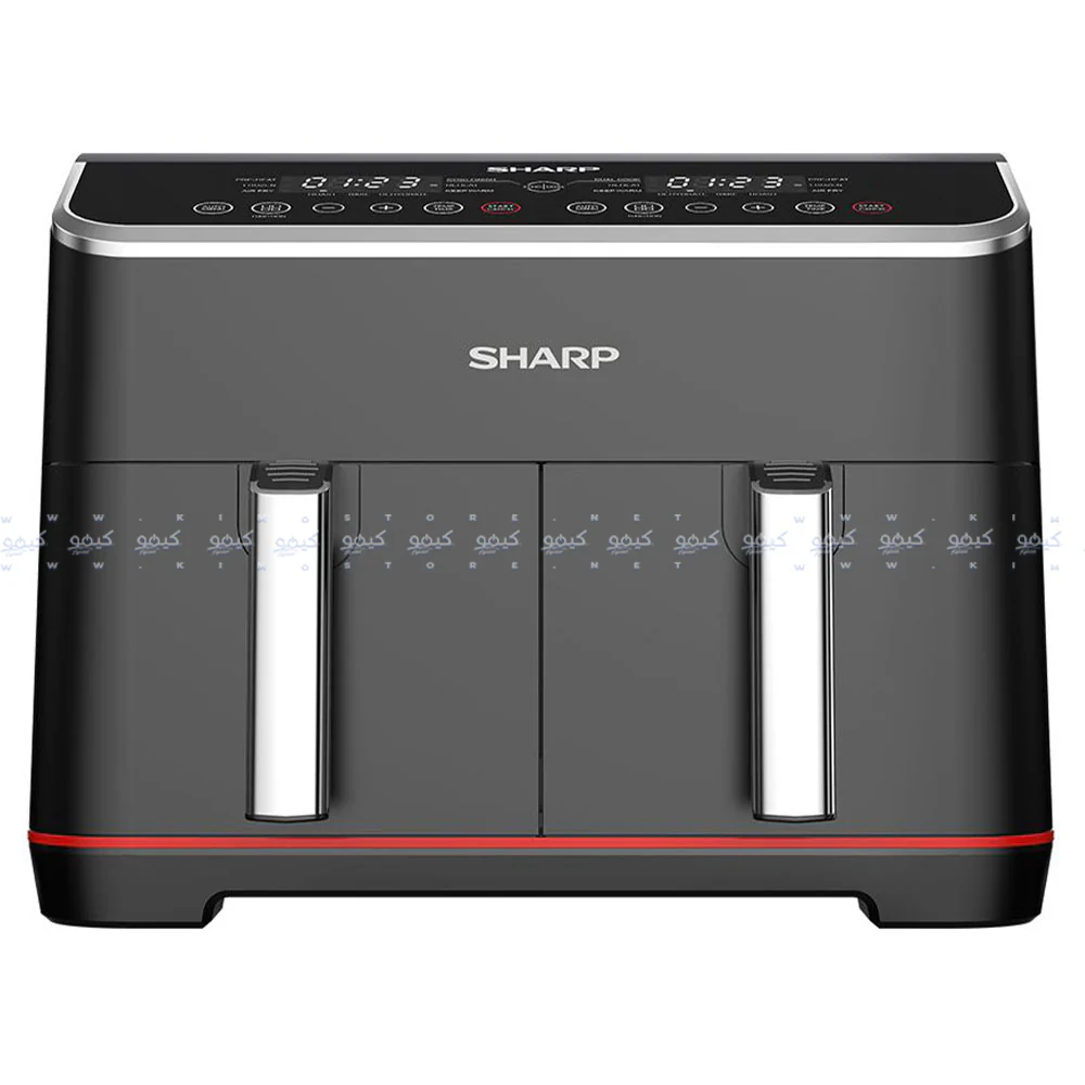 Sharp Air Fryer Dual Cook KF-DF80RT-EK2 8L 1800W