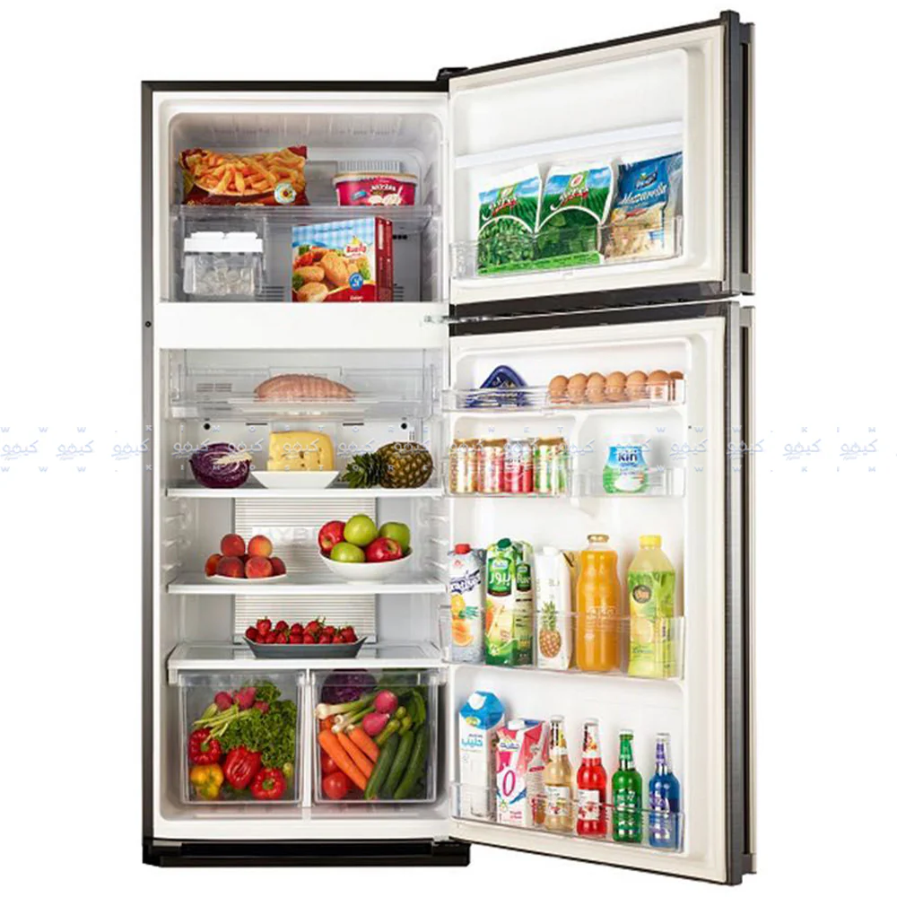 Sharp Refrigerator SJ-GV58A-RD Inverter No Frost 450L 2 Doors - Red - Image 8