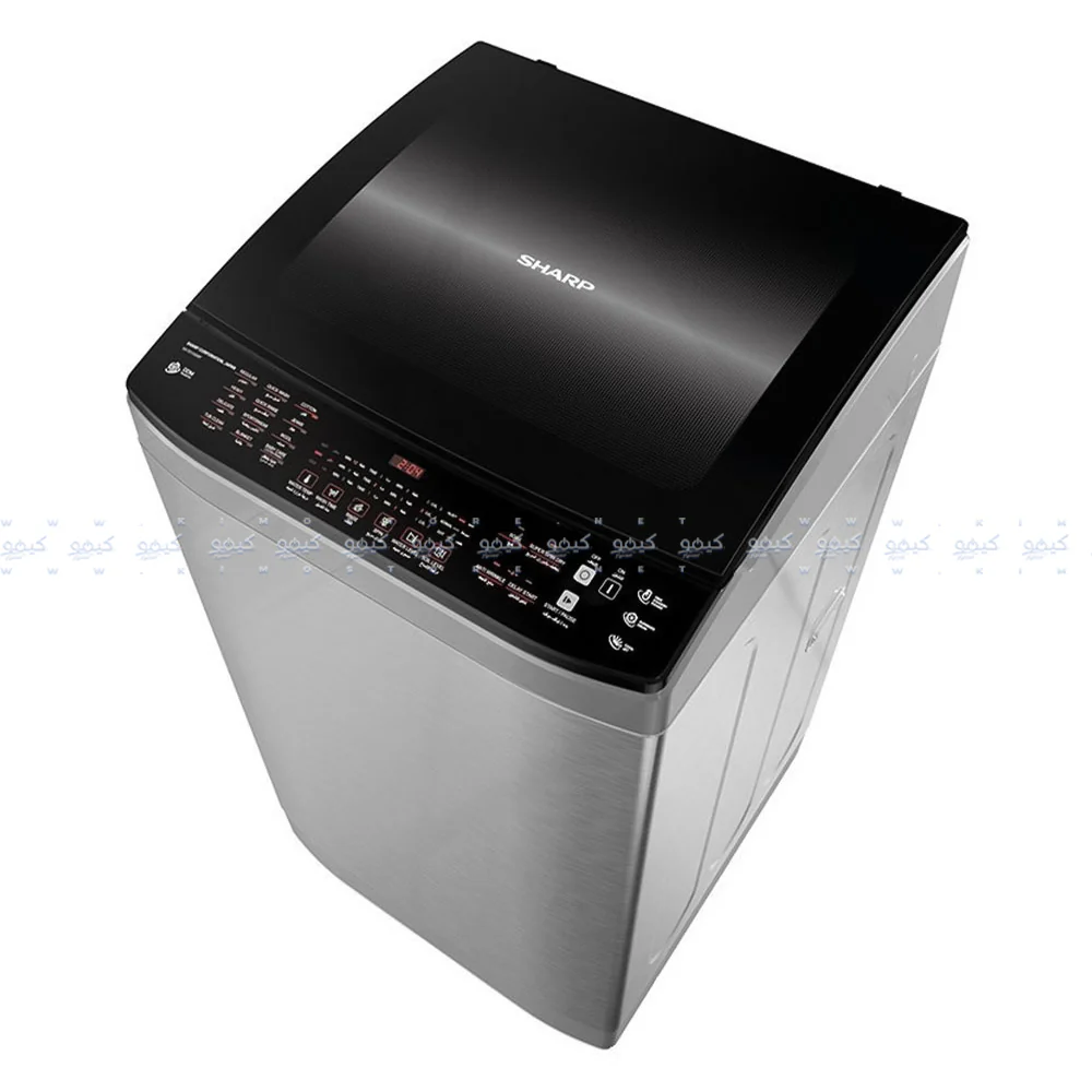 Sharp Top Load Fully Automatic Washing Machine DDM Inverter Pump ES-TD11GSSP 11Kg - Stainless Steel - Image 2