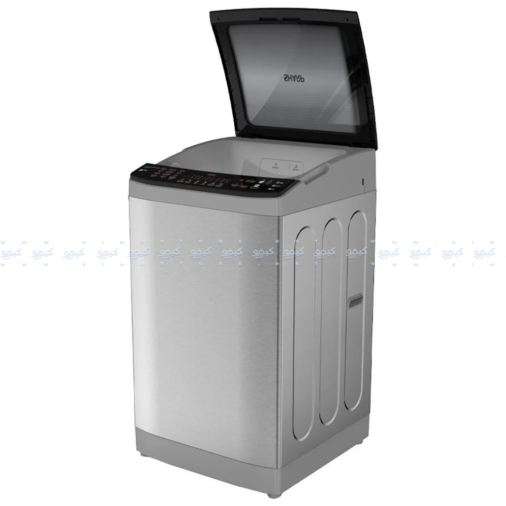 Sharp Top Load Fully Automatic Washing Machine DDM Inverter Pump ES-TD11GSSP 11Kg - Stainless Steel - Image 3