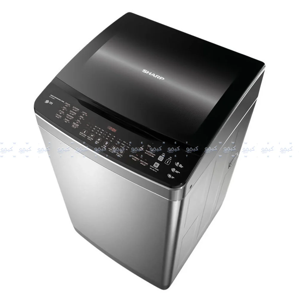 Sharp Top Load Fully Automatic Washing Machine DDM Inverter Pump ES-TD15GSSP 15Kg - Stainless Steel - Image 2