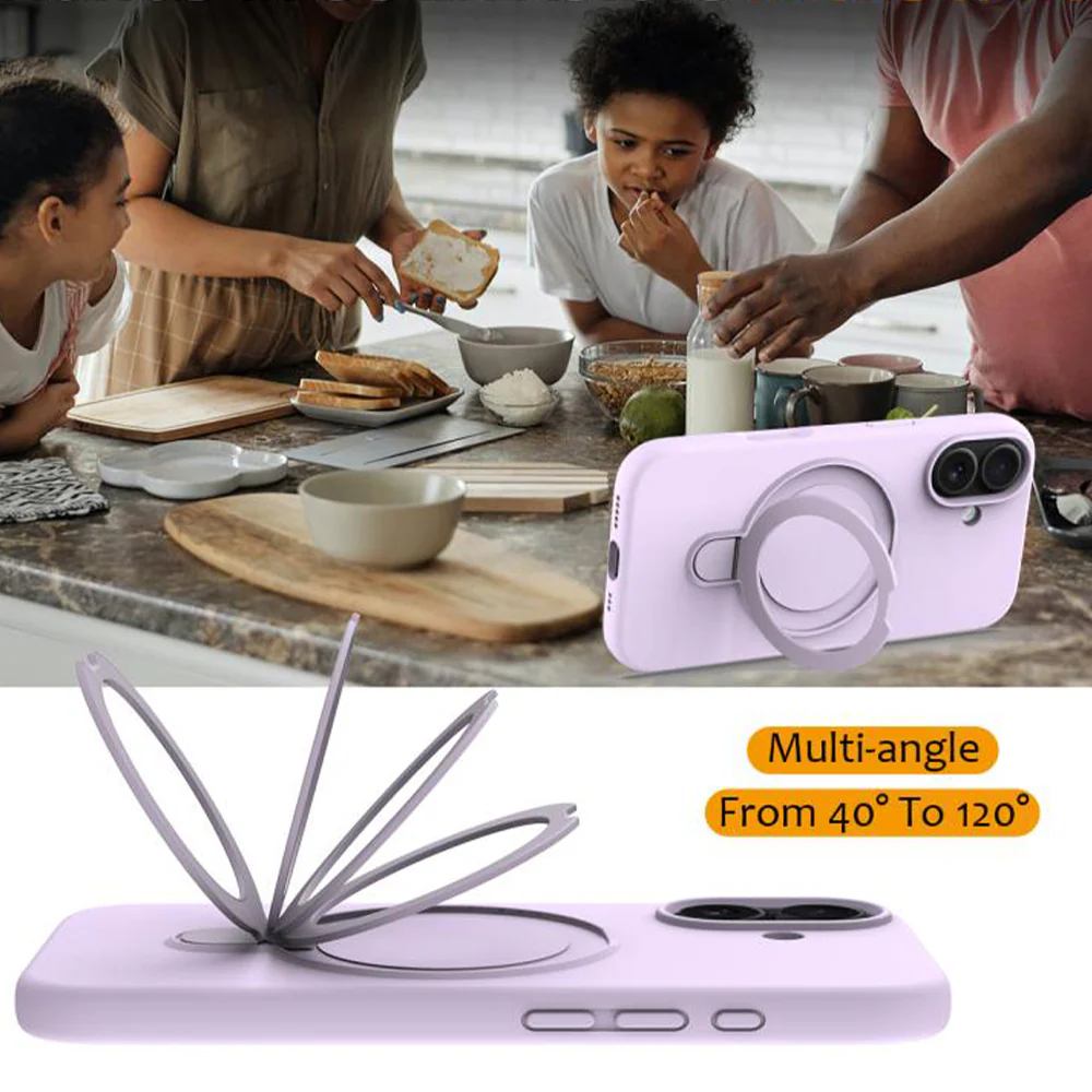 Silicon Cover With Stand iPhone 17 - Image 15
