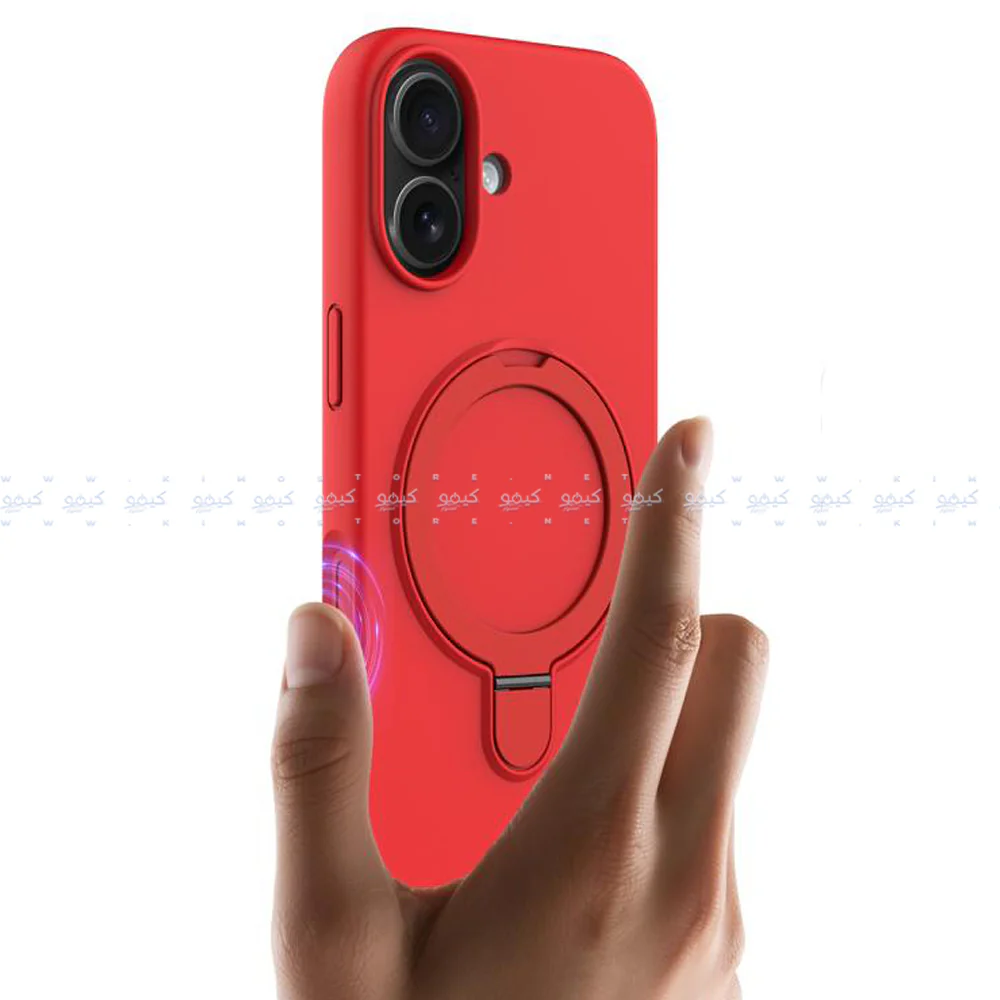 Silicon Cover With Stand iPhone 17 - Image 5