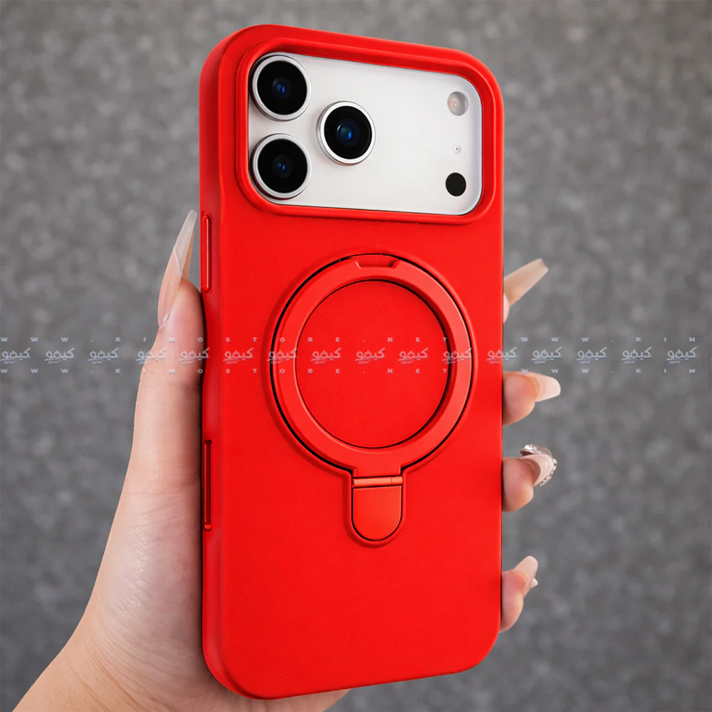Silicon Cover With Stand iPhone 17 Pro Max - Image 2