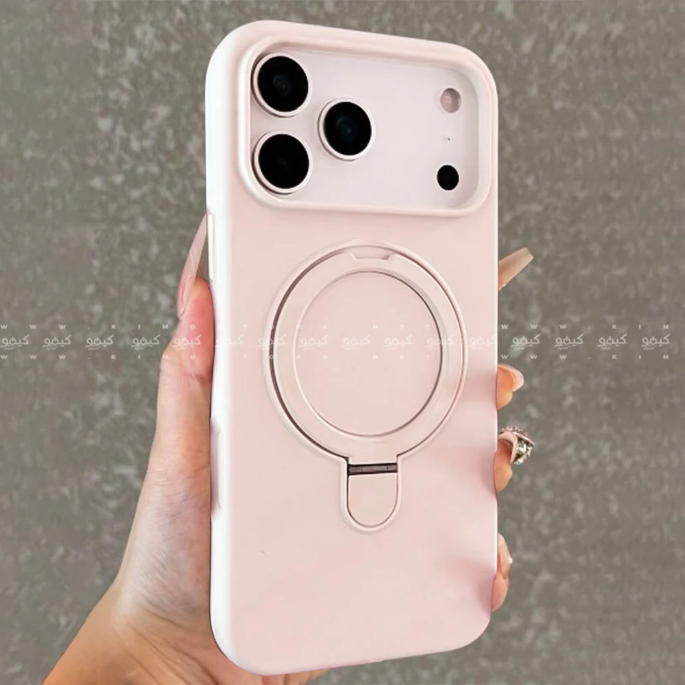 Silicon Cover With Stand iPhone 17 Pro Max - Image 3