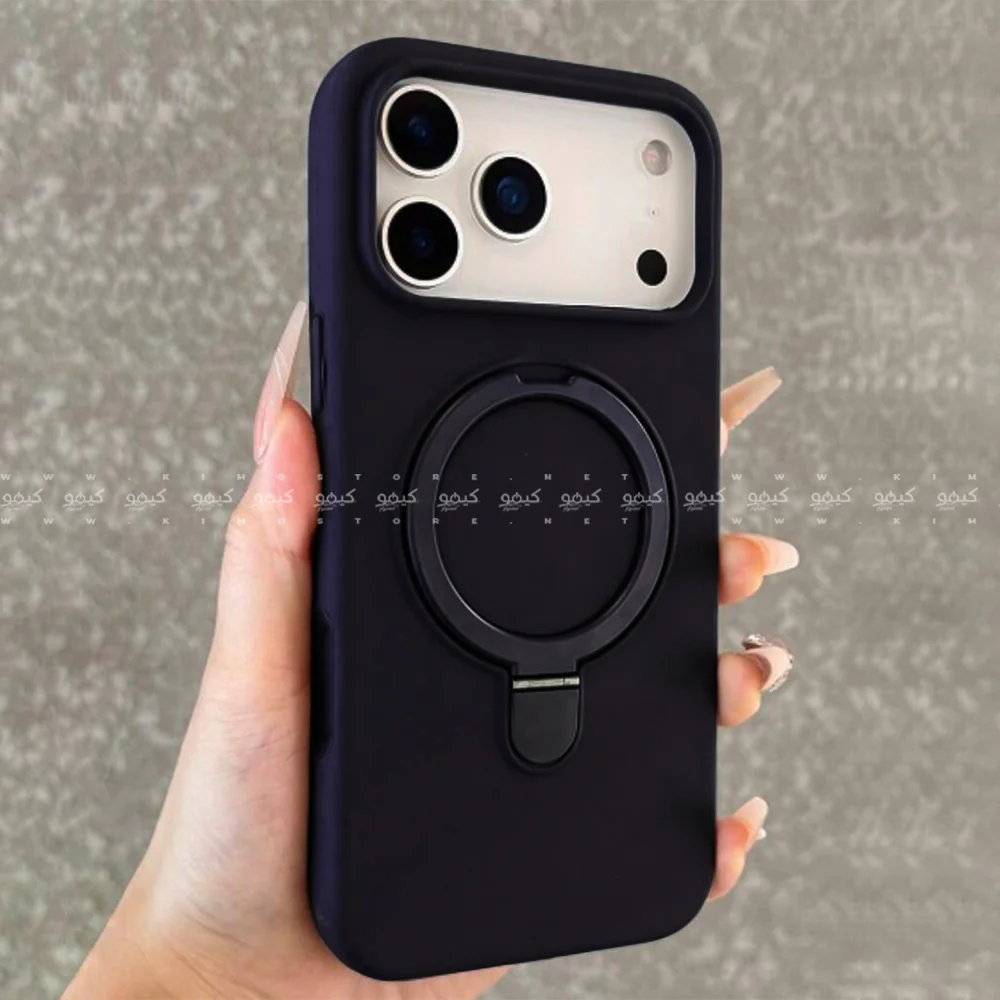 Silicon Cover With Stand iPhone 17 Pro Max - Image 4