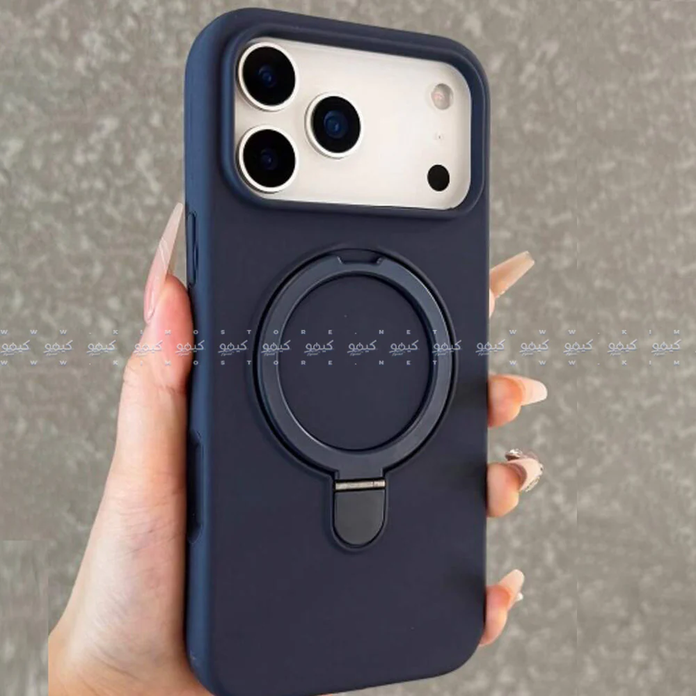 Silicon Cover With Stand iPhone 17 Pro Max - Image 5