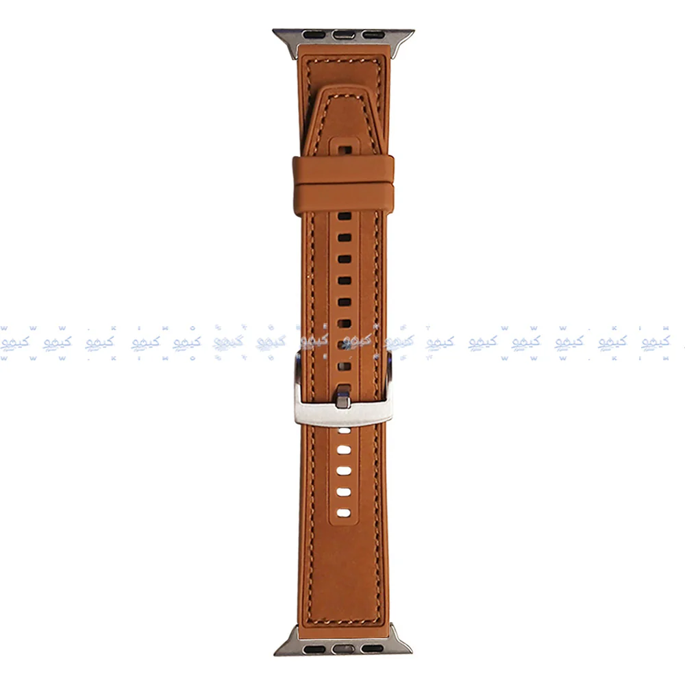 Silicone Leather Watch Strap (22mm-42mm-44mm-45mm-49mm) - Image 9