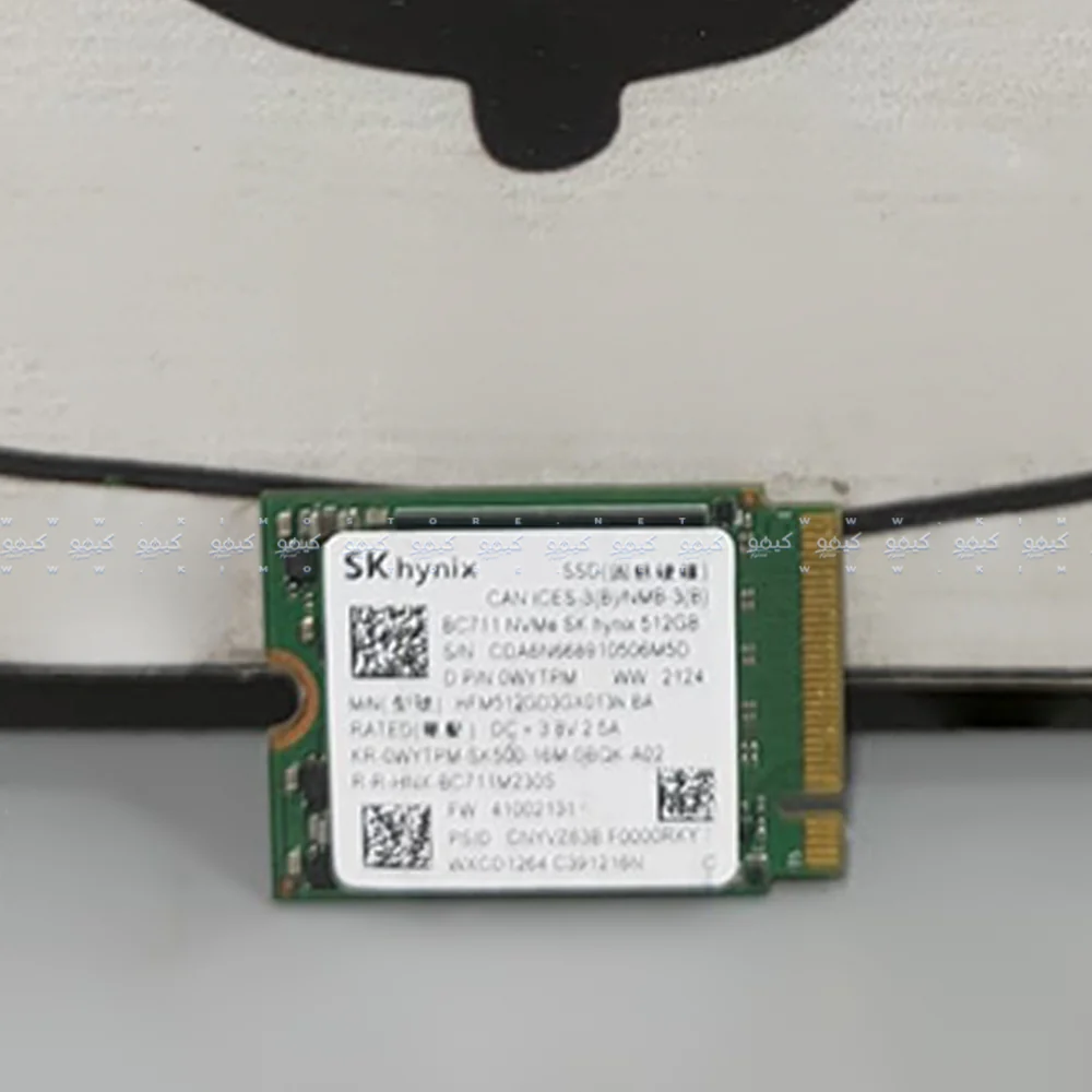 Sk Hynix SC311/BC711 512GB NVMe PCIe M.2 SSD 2230 (Original Used) - Image 3