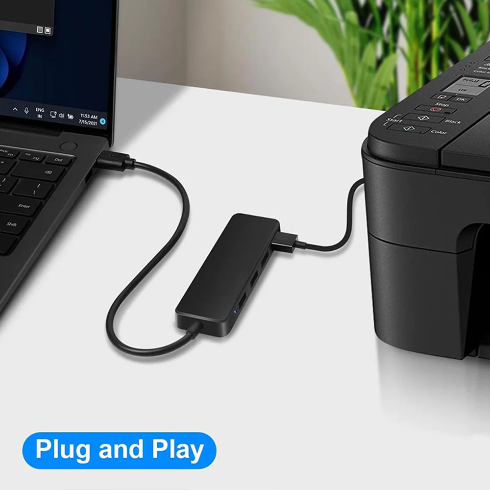 Slim USB 3.0 HUB 4 Ports - Image 2