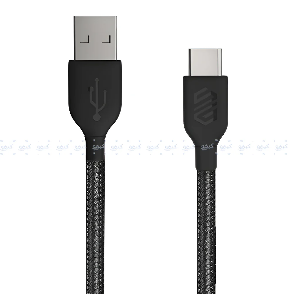 Smart Gate SGCA-BACF180B USB To Type-C Cable Fast Charging 1.8m - Black