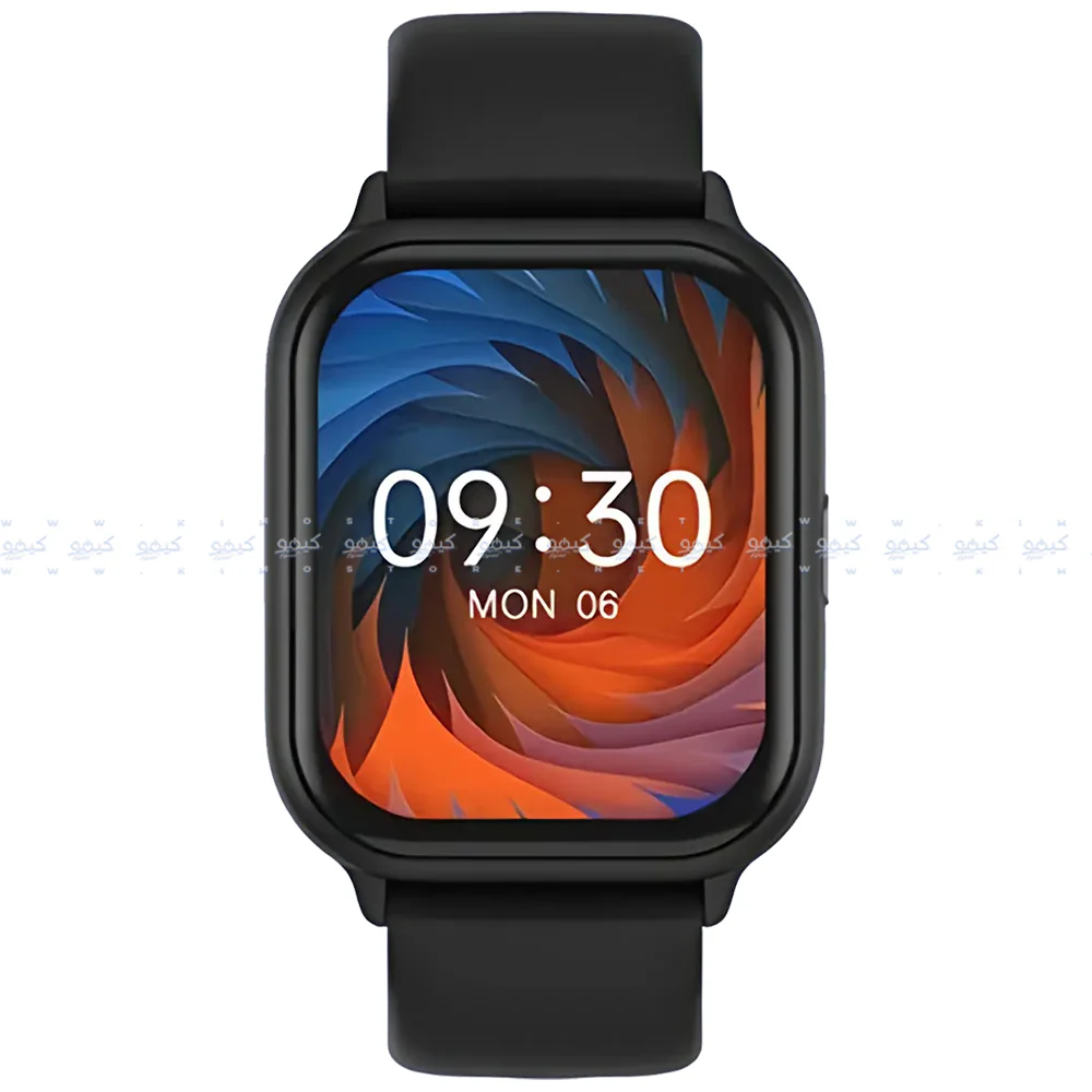 Smart Gate SGW-S Smart Watch (36mm) Black Case With Black Silicone Strap - Image 2