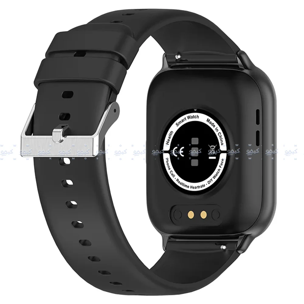 Smart Gate SGW-S Smart Watch (36mm) Black Case With Black Silicone Strap - Image 4