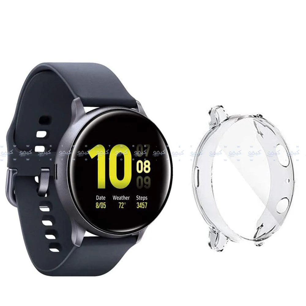 Smart Watch Silicone Transparent Full Cover Protector Samsung Galaxy Active 2 44mm - Image 3