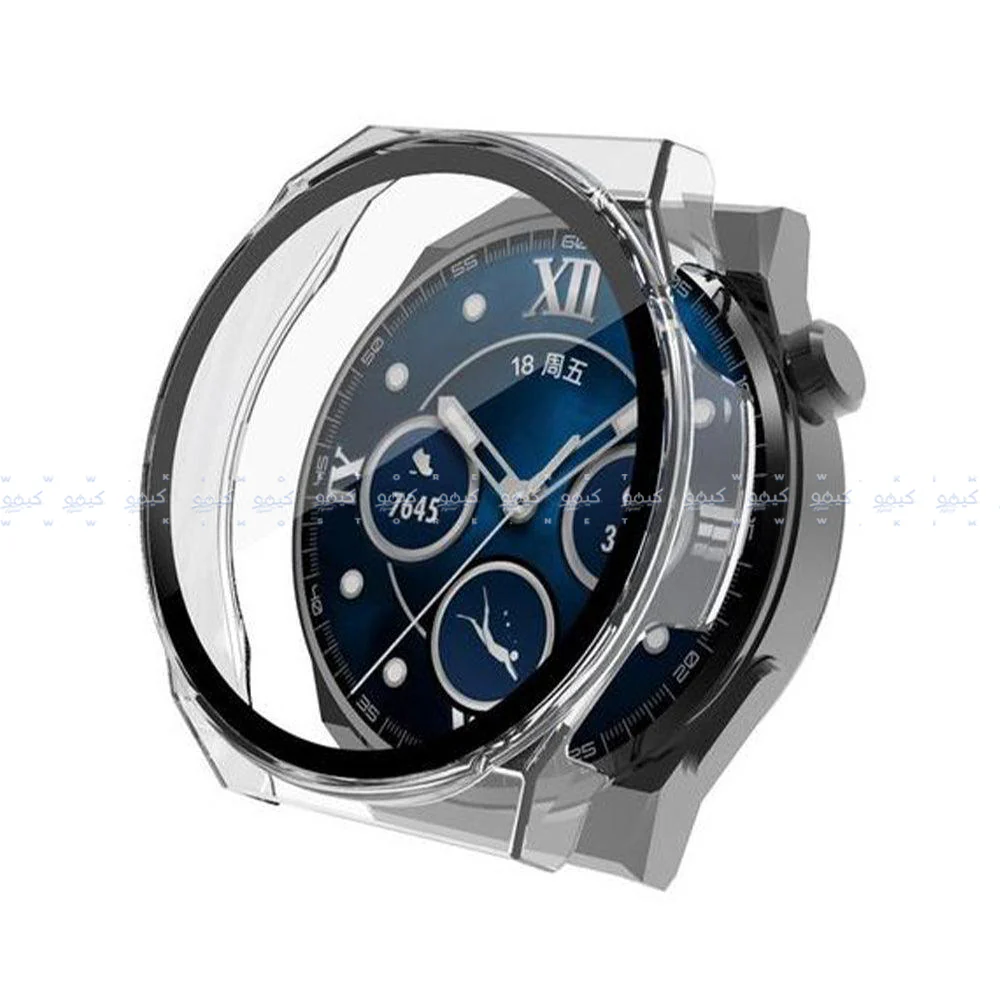 Smart Watch Transparent Plastic Full Cover With Frame Huawei GT 3 Pro 46mm - Image 2