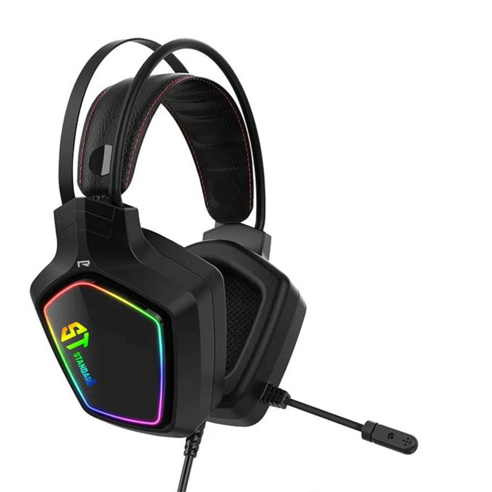 ST-Standard GM-08 Stereo RGB Gaming Headset 7.1 Surround Sound - Image 3