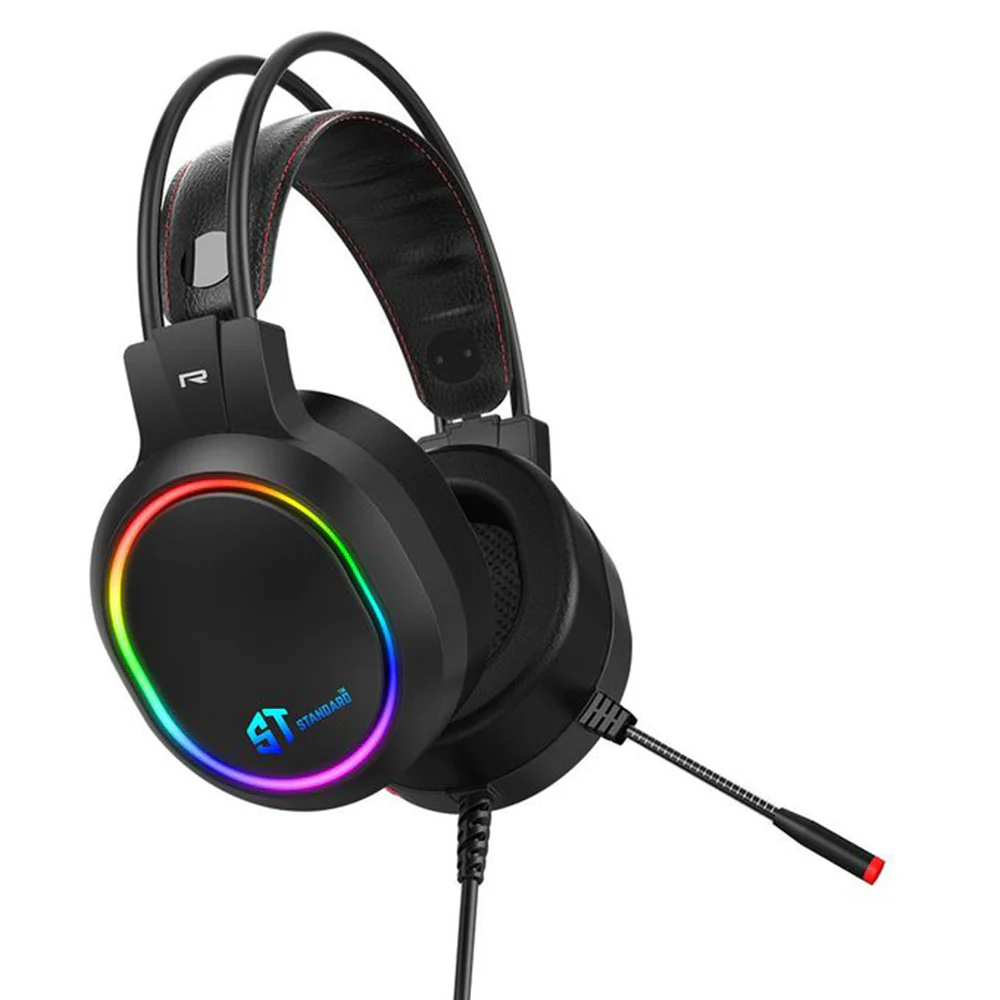 ST-Standard GM-09 Stereo RGB Gaming Headset 7.1 Surround Sound - Image 3
