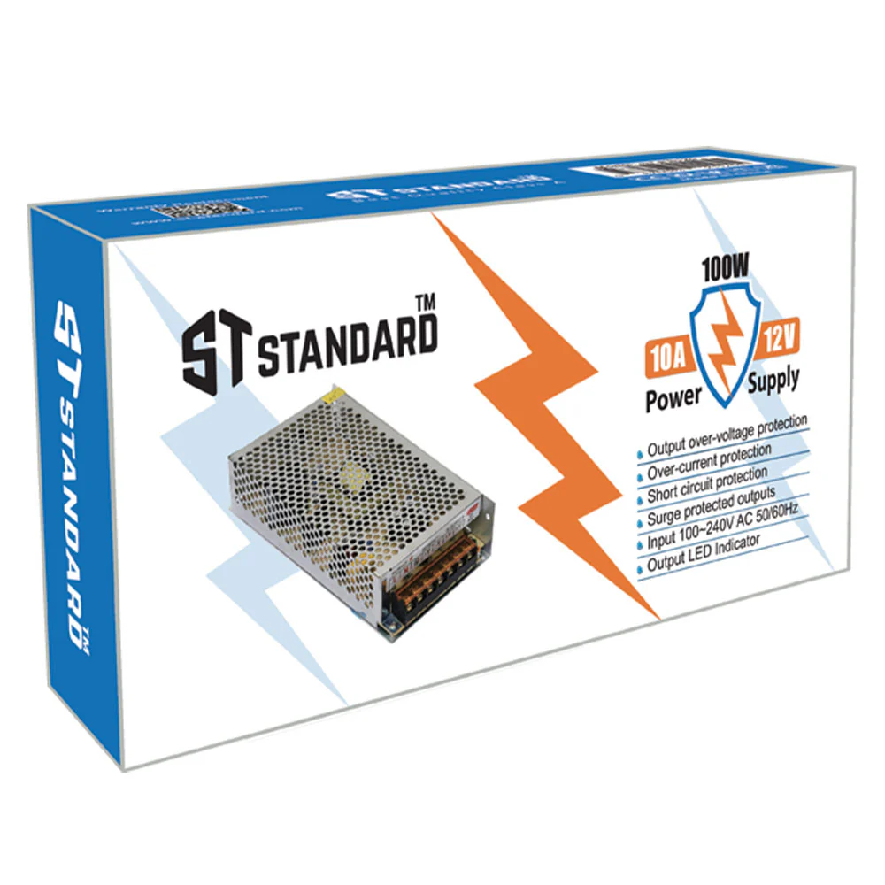 ST-Standard ST-PS1210 Camera Power Supply 12V 10A - Image 2