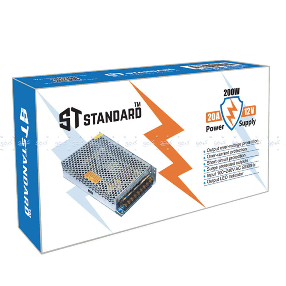 ST-Standard ST-PS1220 Camera Power Supply 12V 20A - Image 2