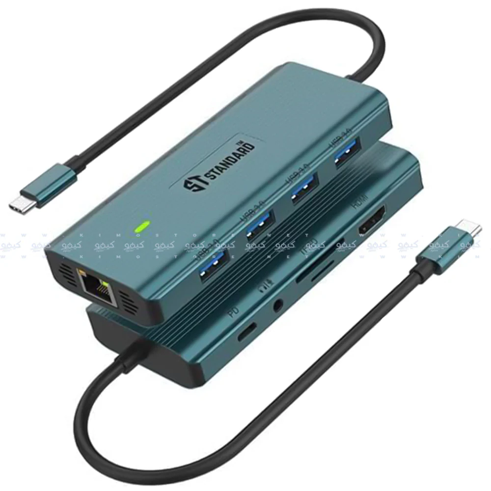 ST-Standard ST-UC962 10in1 Type-C 4K Docking Station HUB Converter - Image 2