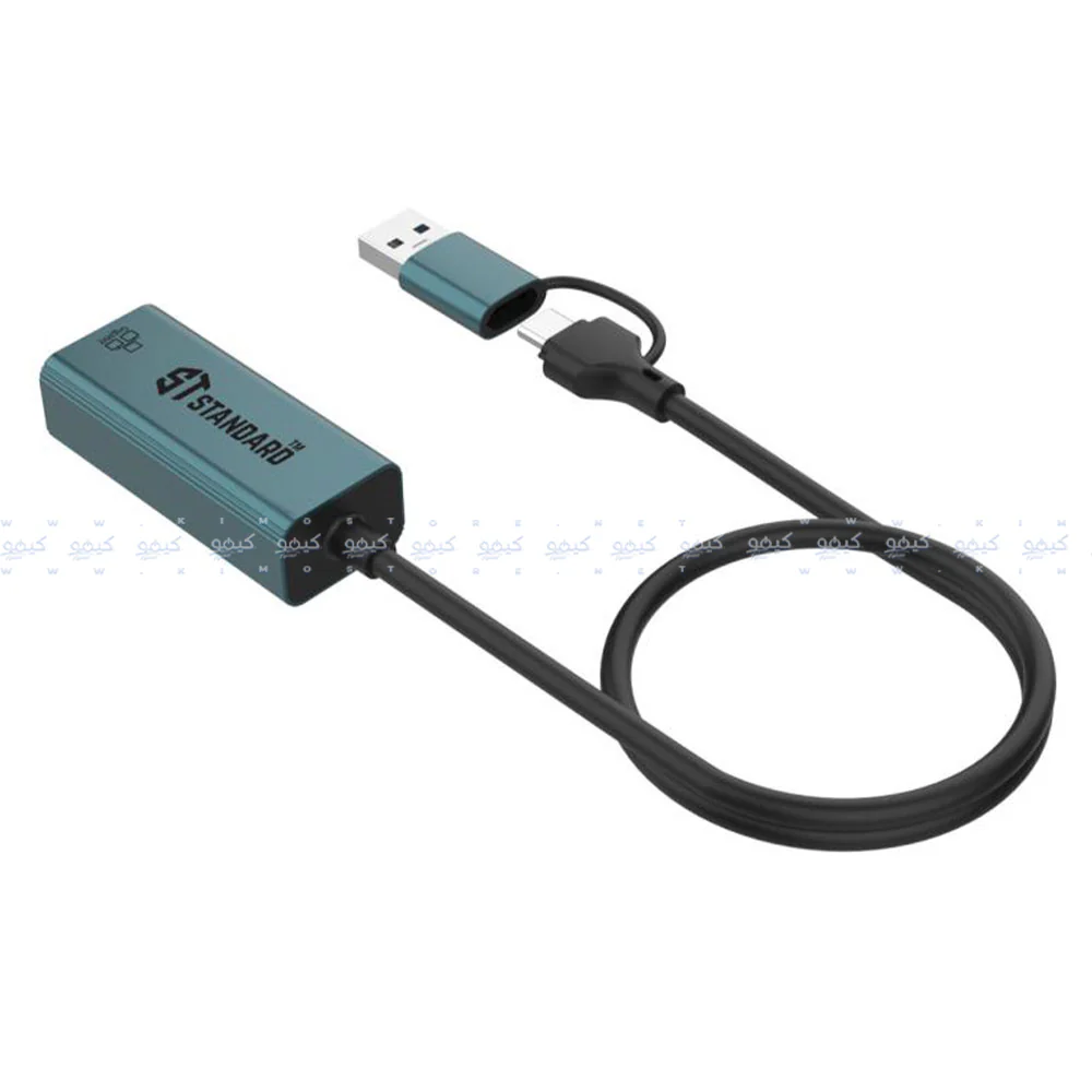 ST-Standard ST-UE106+ Type-C + USB 3.0 LAN Card - Image 3