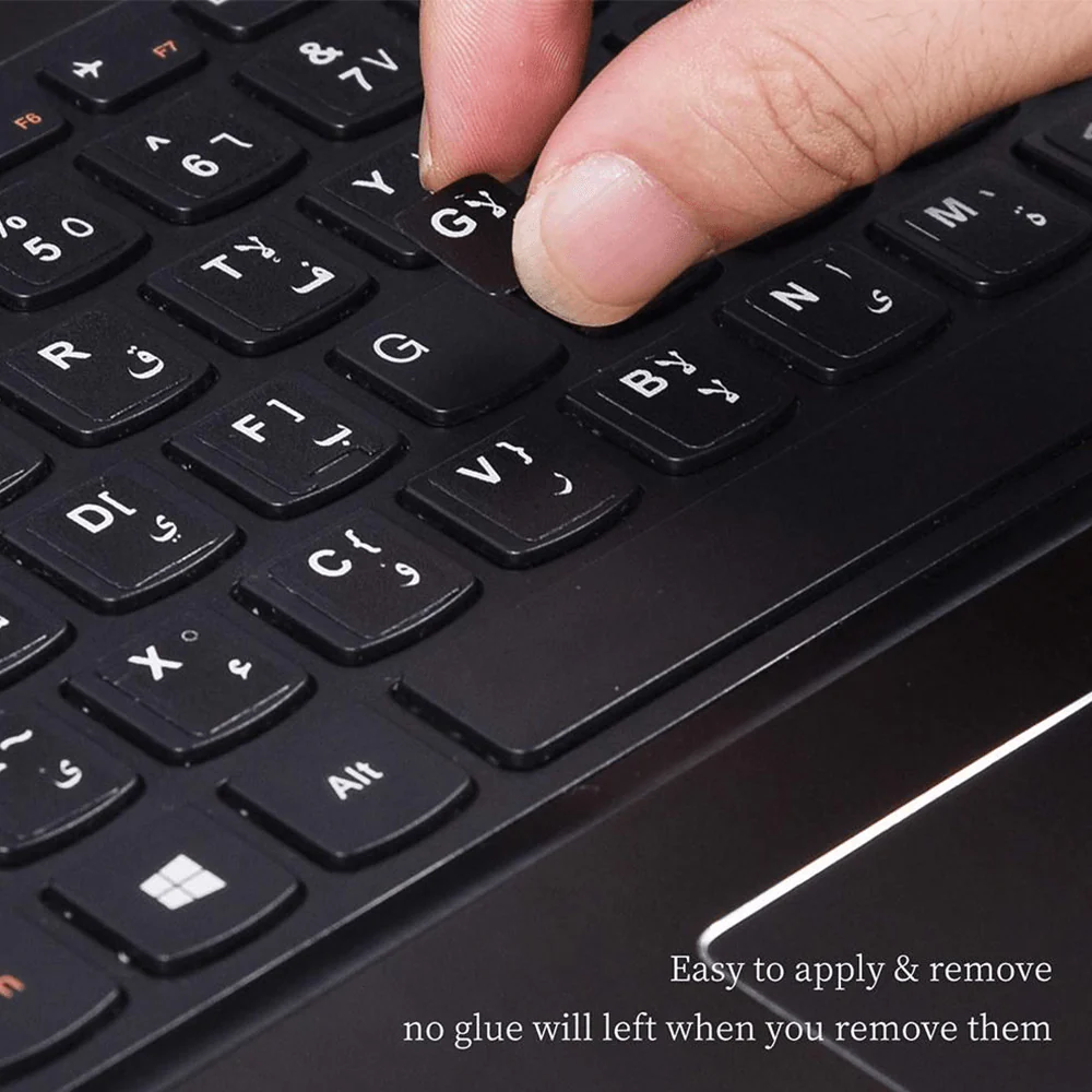 Black Sticker For Keyboard - Image 4