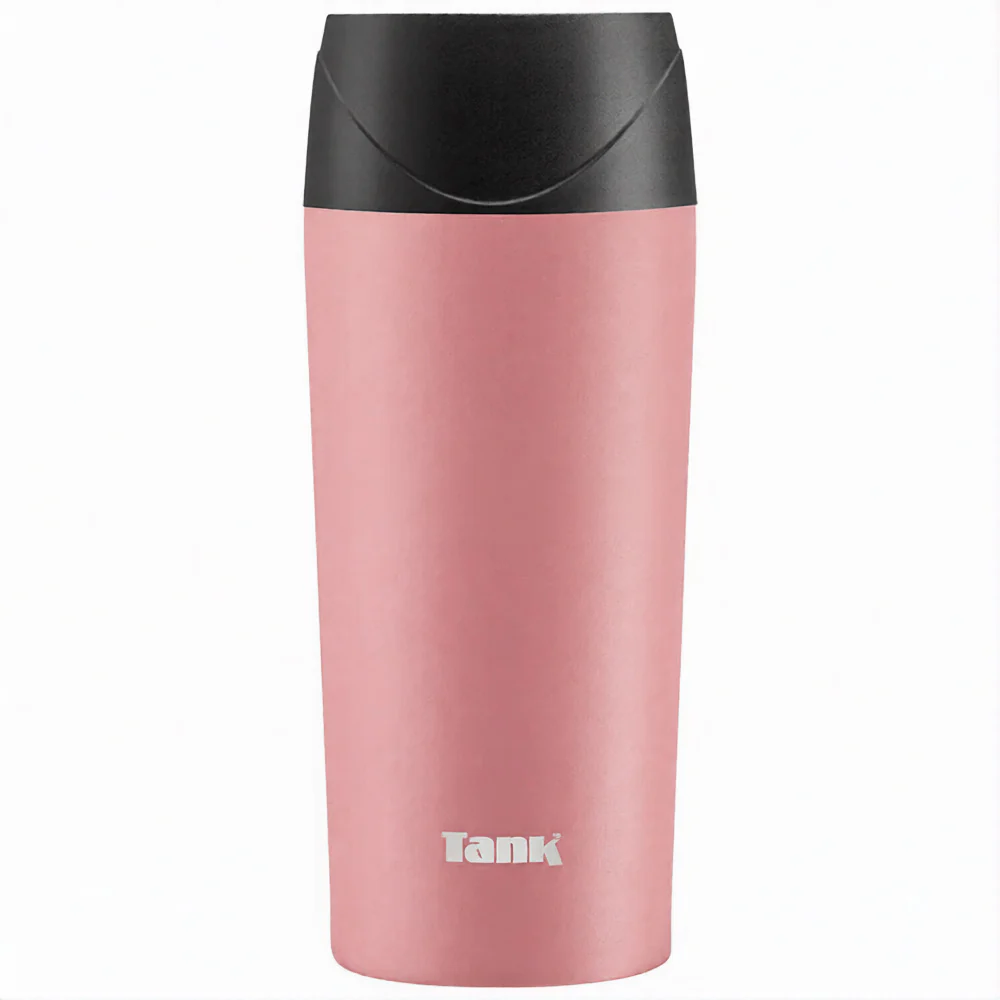 Tank Me Stainless Steel Thermal Mug Tumbler Easy Sip-Push Button 360ml - Image 21