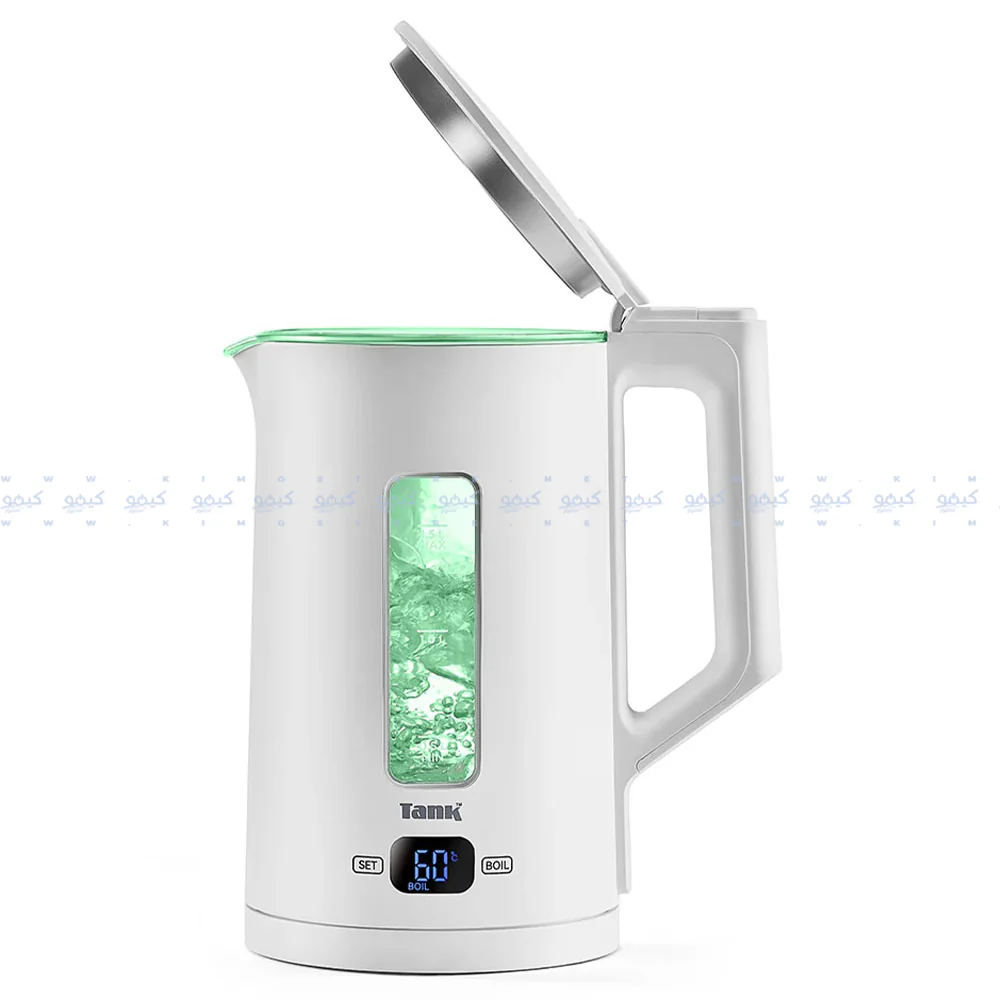 Tank Safe Touch Digital Kettle With Temperature Controlled DG-2338-ES 1.5L 1500W - Silver - Image 3