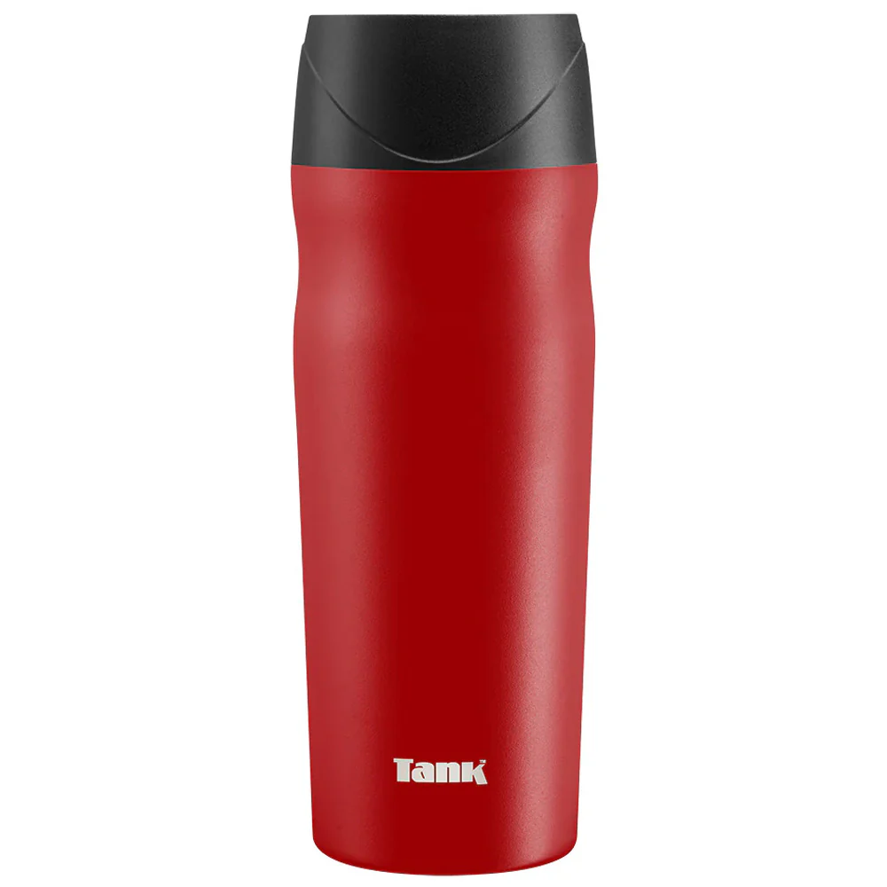 Tank Me Stainless Steel Thermal Mug Tumbler Easy Sip-Push Button 360° Drink Flow Lid 450ml - Image 3