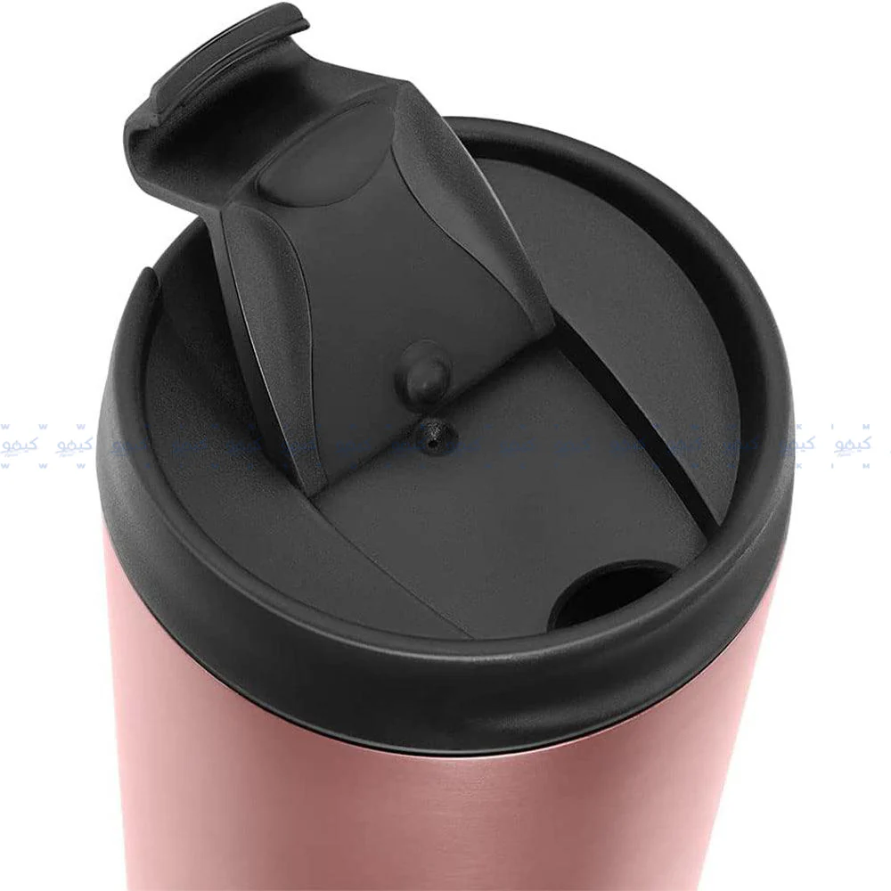 Tank Me Stainless Steel Thermal Mug Tumbler Easy Sip-Flip Cap 450ml - Image 15