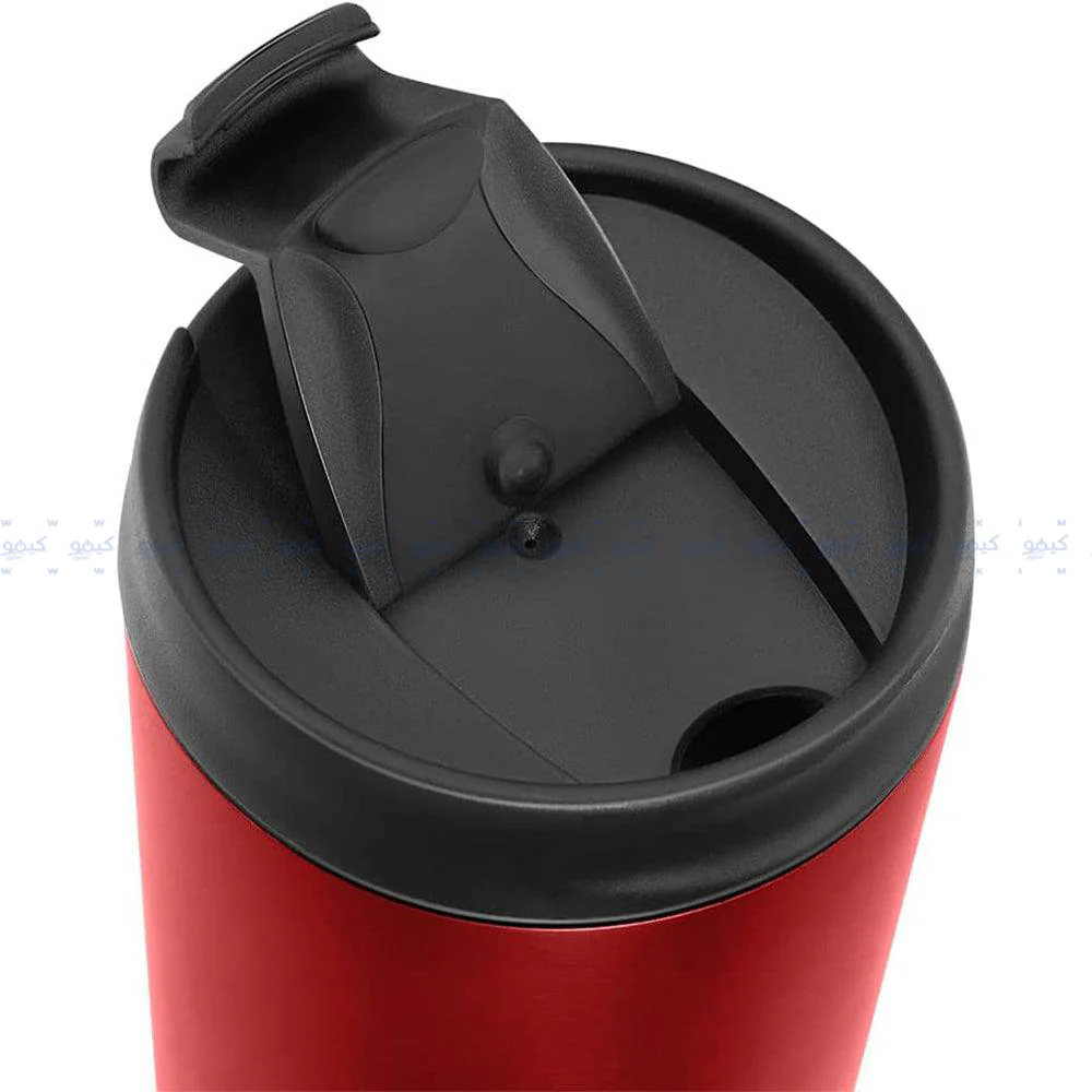 Tank Me Stainless Steel Thermal Mug Tumbler Easy Sip-Flip Cap 450ml - Image 2