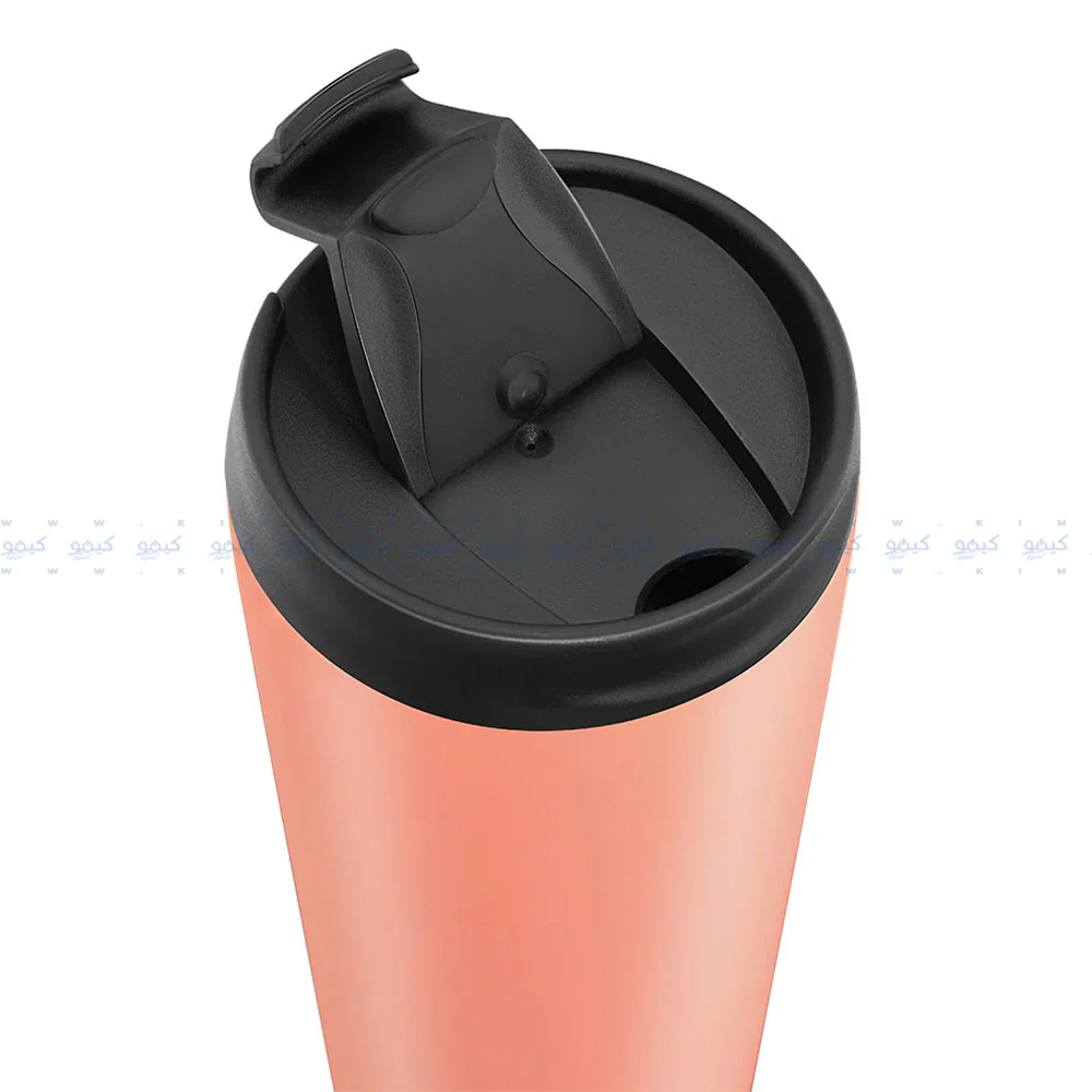 Tank Me Stainless Steel Thermal Mug Tumbler Easy Sip-Flip Cap 450ml - Image 4