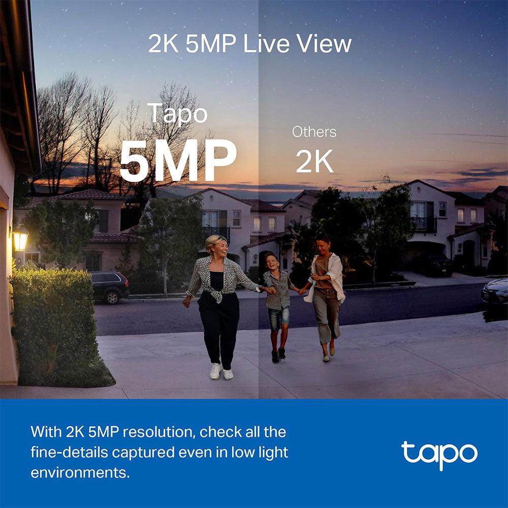 Tapo D230S1 Smart Video Doorbell Intercom 5MP 2.1mm - Image 3