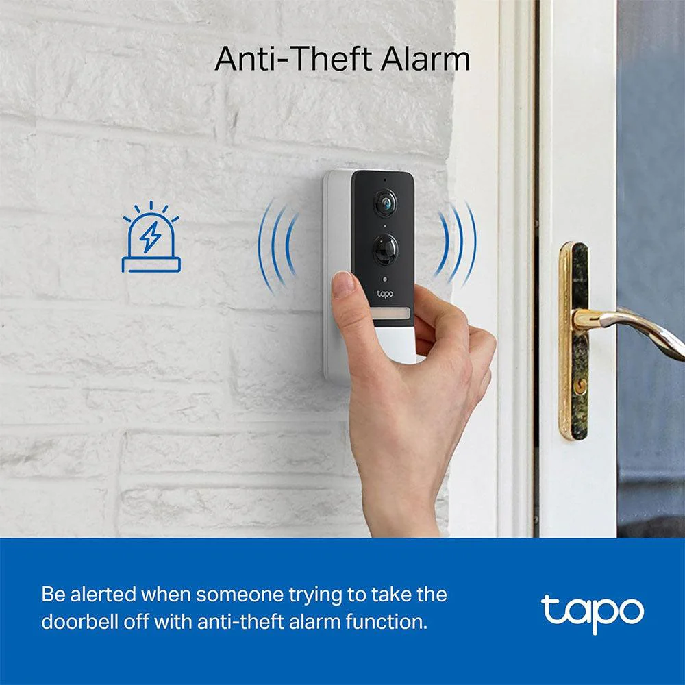 Tapo D230S1 Smart Video Doorbell Intercom 5MP 2.1mm - Image 6