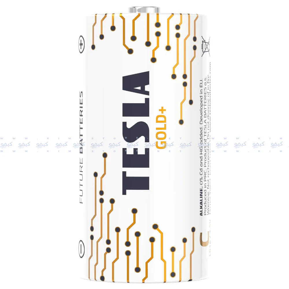Tesla Gold+ C2 Alkaline Battery - Image 2