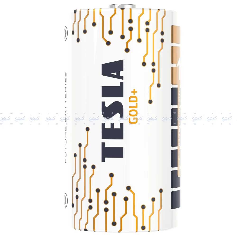 Tesla Gold+ D2 Alkaline Battery - Image 2