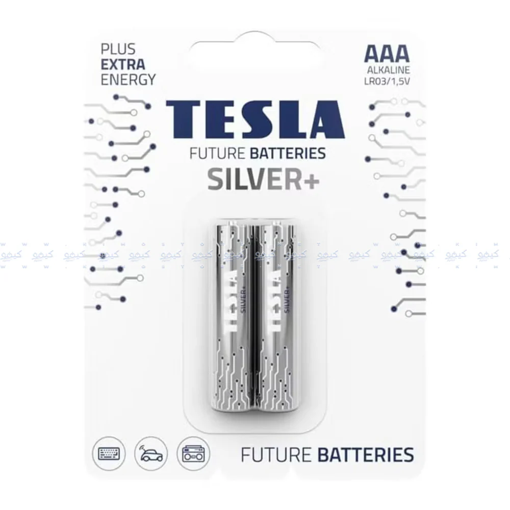 Tesla Silver+ AAA2 Alkaline Battery