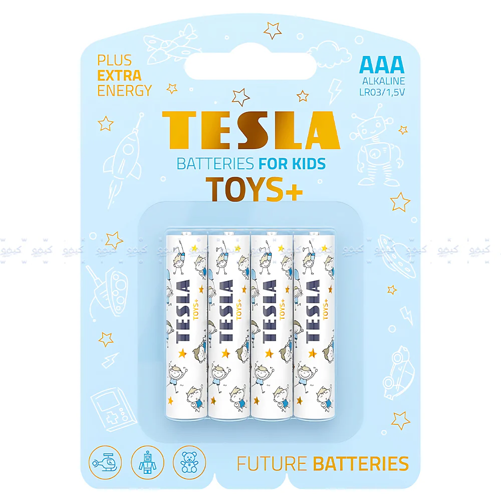 Tesla Toys+ Boy AAA4 Battery