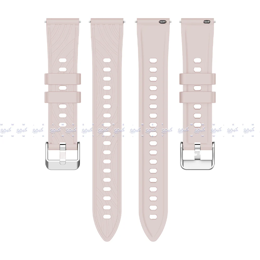 Textured Silicone Watch Strap (22mm) - Image 14