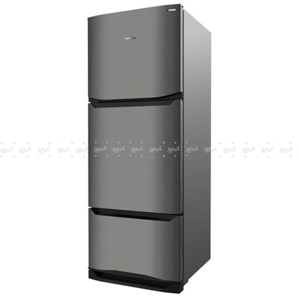 Tornado Refrigerator RF-45FTV-DST Inverter No Frost 351L 3 Doors - Dark Stainless - Image 3