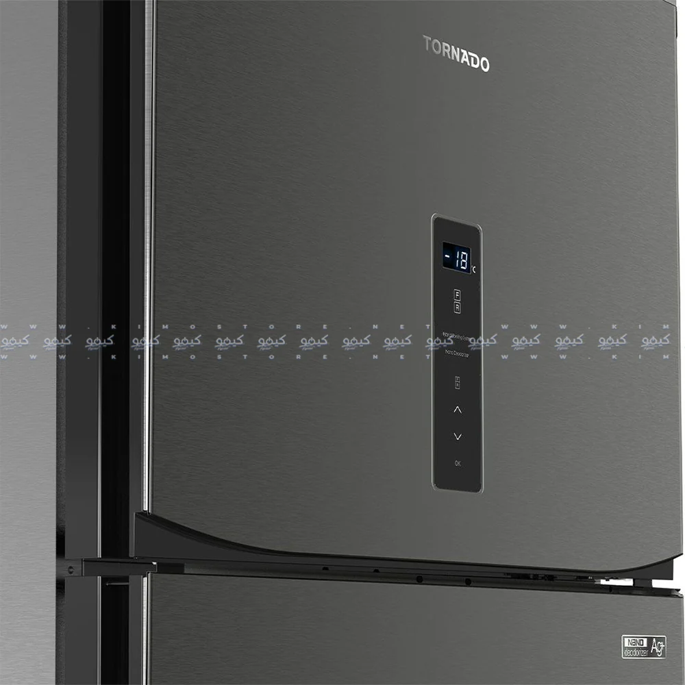 Tornado Refrigerator RF-480ATV-DST Inverter Digital No Frost 396L 2 Doors - Dark Stainless - Image 5